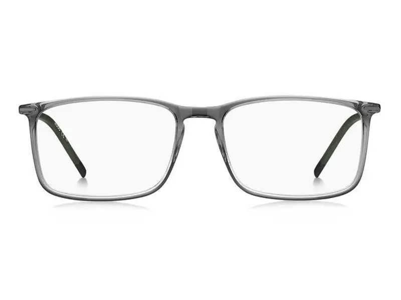 Hugo Boss Uomo HG 1231 HWJ Montature da vista Acetato Grigio scuro Squadrata miniatura 2