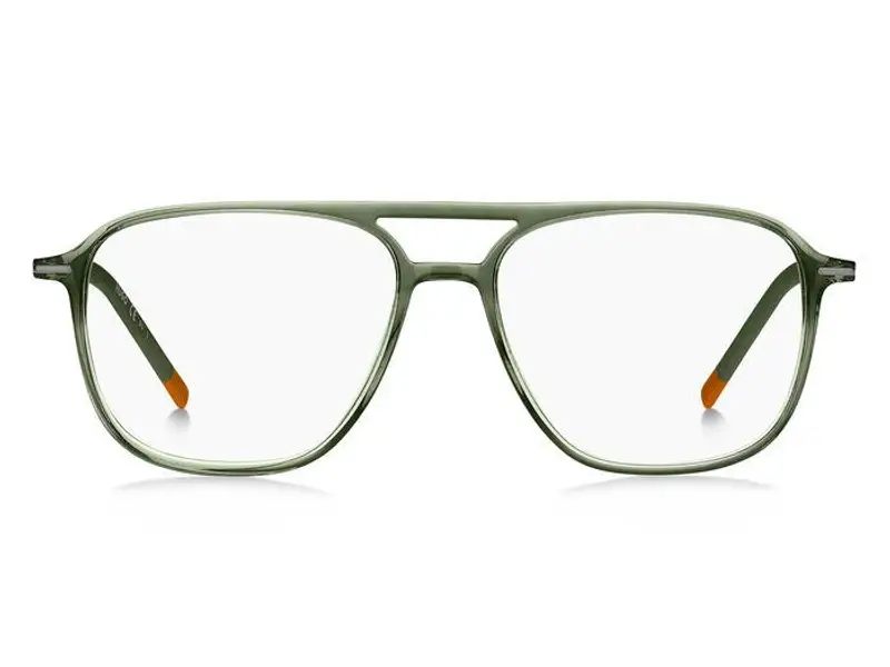 Hugo Boss Uomo HG 1232 1ED Montature da vista Acetato Verde Squadrata miniatura 2