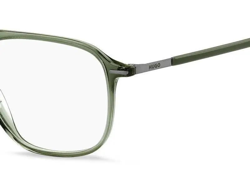 Hugo Boss Uomo HG 1232 1ED Montature da vista Acetato Verde Squadrata miniatura 3