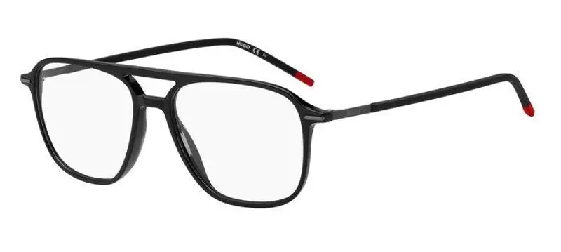 Hugo Boss Uomo HG 1232 807 Montature da vista Acetato Nero  Squadrata