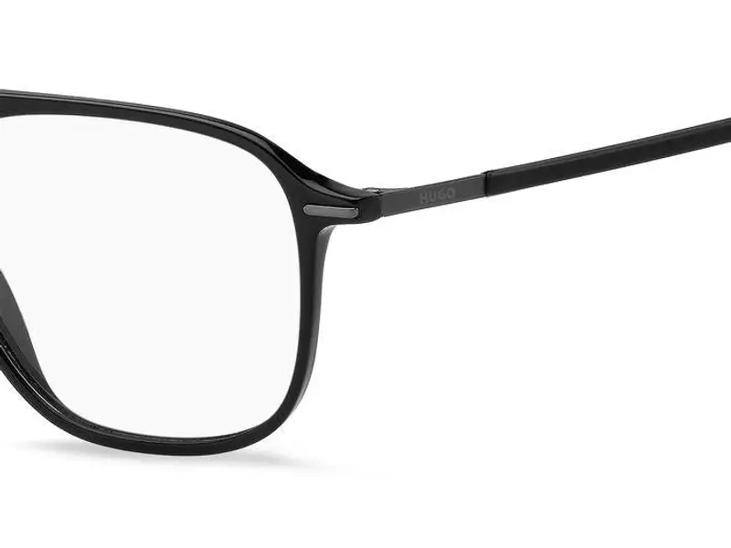 Hugo Boss Uomo HG 1232 807 Montature da vista Acetato Nero Squadrata miniatura 3
