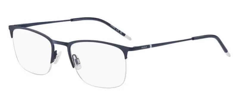 Hugo Boss Uomo HG 1291 XW0 Montature da vista Acciaio Blu  Squadrata