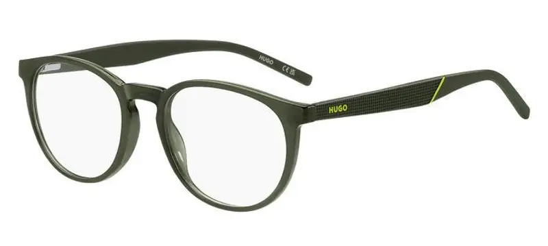 Hugo Boss Uomo HG 1308 1ED Montature da vista Iniettato Verde  Rotonda