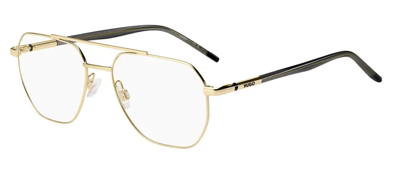 Hugo Boss Uomo HG 1354 J5G Montature da vista Metallo Oro  Rotonda Normale