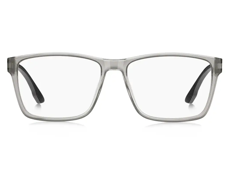 Uomo Hugo Boss BOSS 1909 KB7 Montature da vista Eco-poliammide Grigio Squadrata Normale miniatura 2