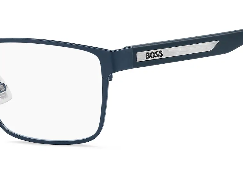 Uomo Hugo Boss BOSS 1912/G FLL Montature da vista Metallo Blu Squadrata Normale miniatura 3