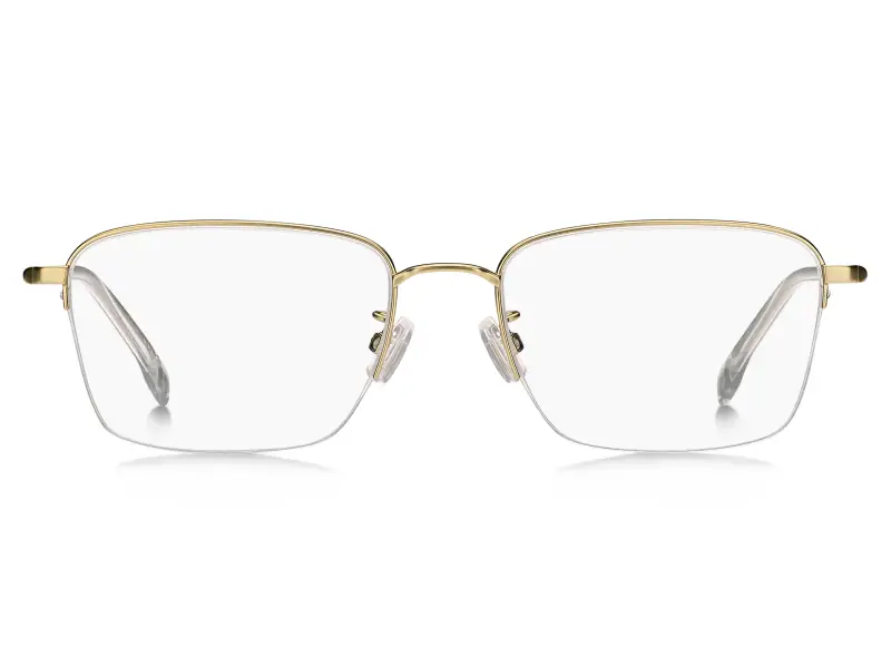 Uomo Hugo Boss BOSS 1928/F AOZ Montature da vista Titanio Oro Squadrata Normale miniatura 2