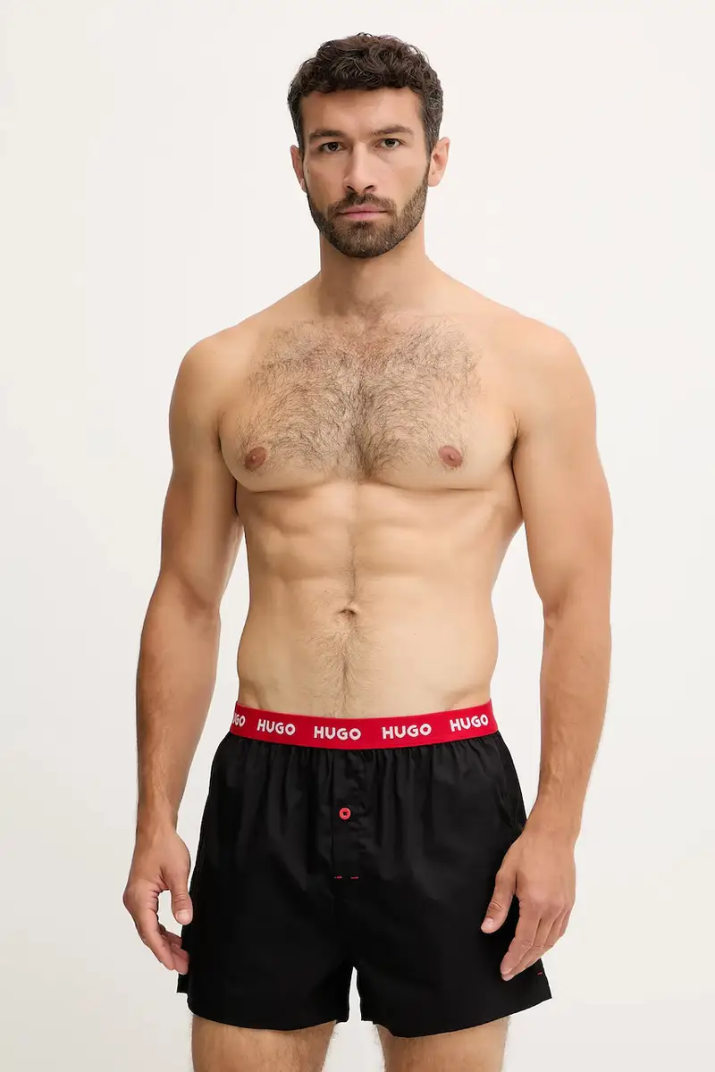 HUGO Boxer Nero 3150309