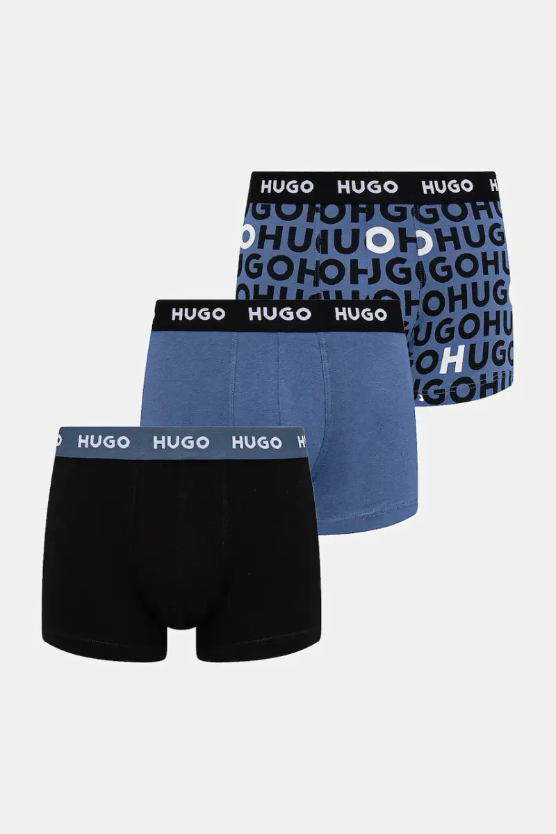 HUGO Boxer Uomo Nero 3766536
