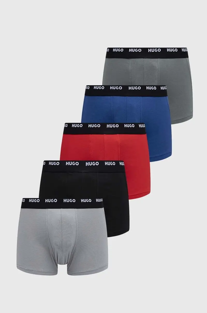 HUGO Boxer Uomo Blu 2220058