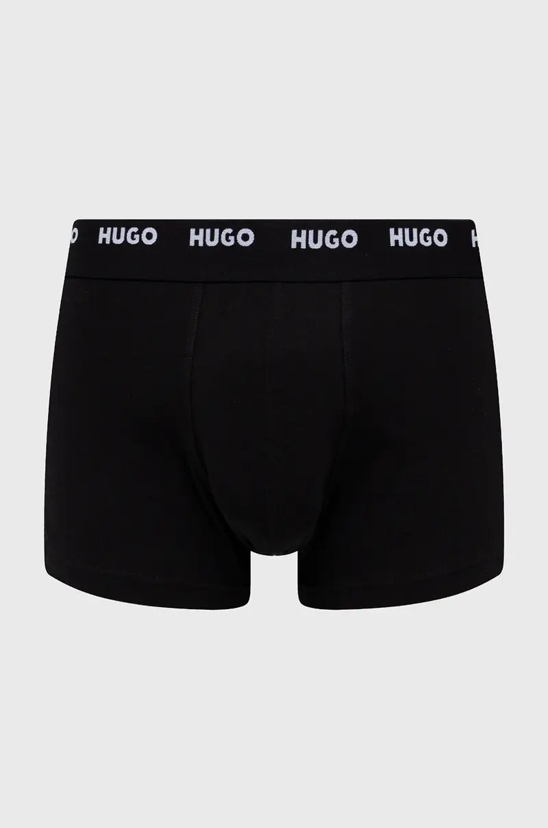 HUGO Boxer Uomo Grigio 3608814 miniatura 4