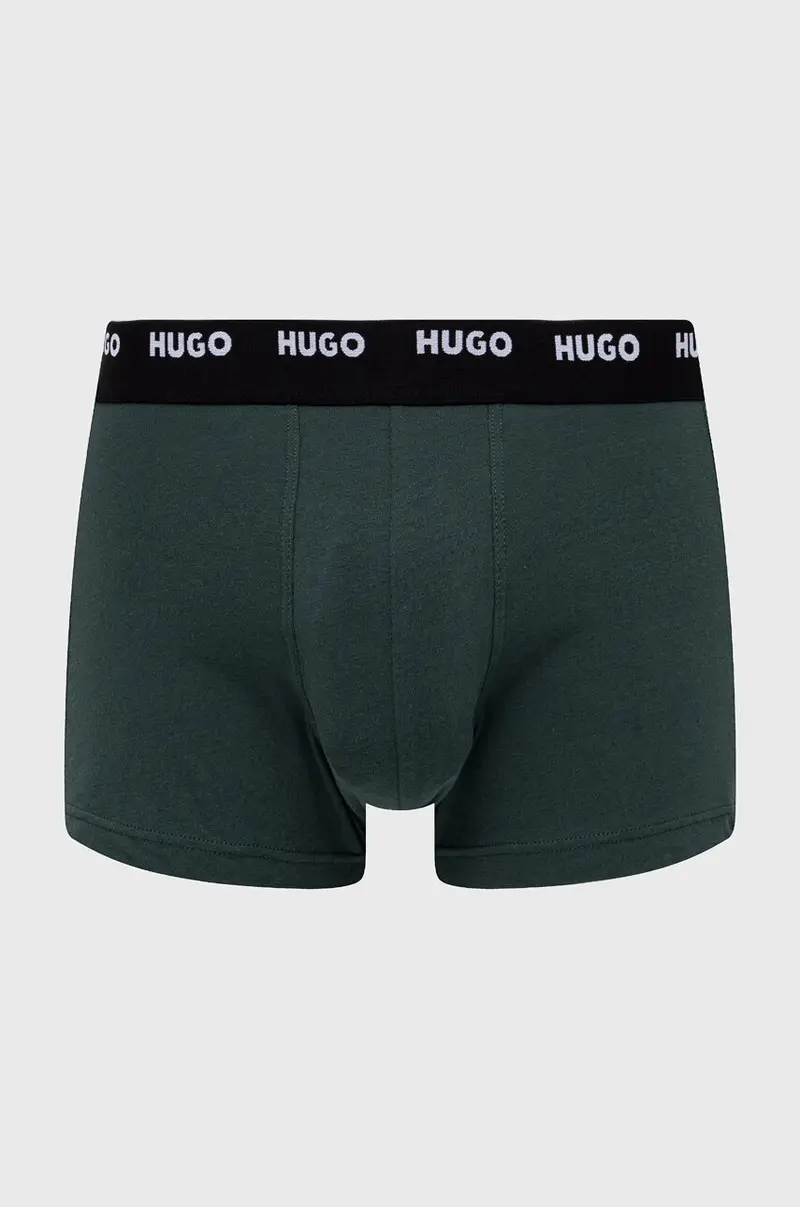 HUGO Boxer Uomo Grigio 3608814 miniatura 5