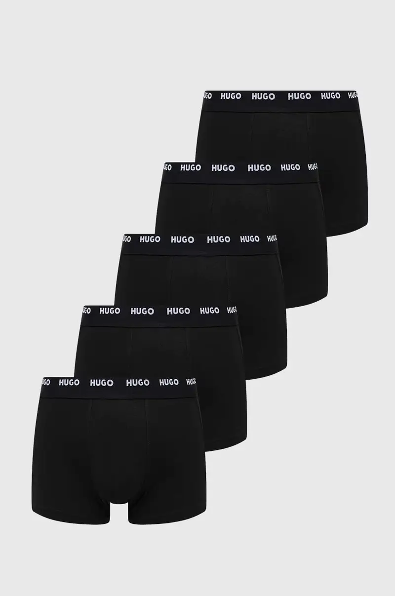 HUGO Boxer Uomo Nero 3149628