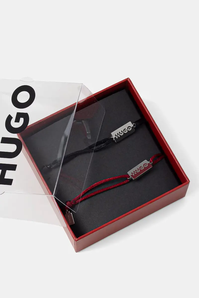 braccialetto pacco da 2 uomo 50549076 Rosso miniatura 3