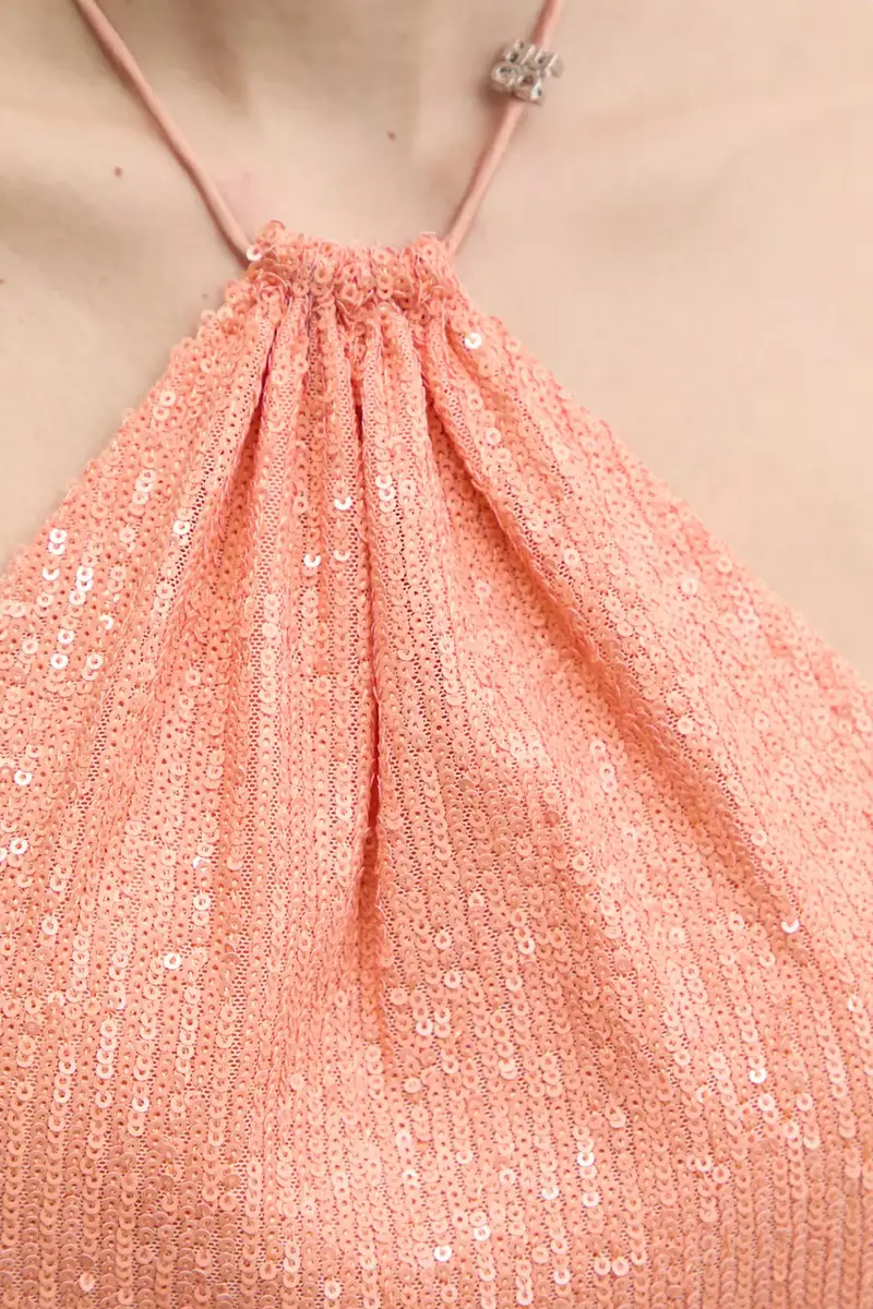 camicetta donna colore arancione 50537010 miniatura 5