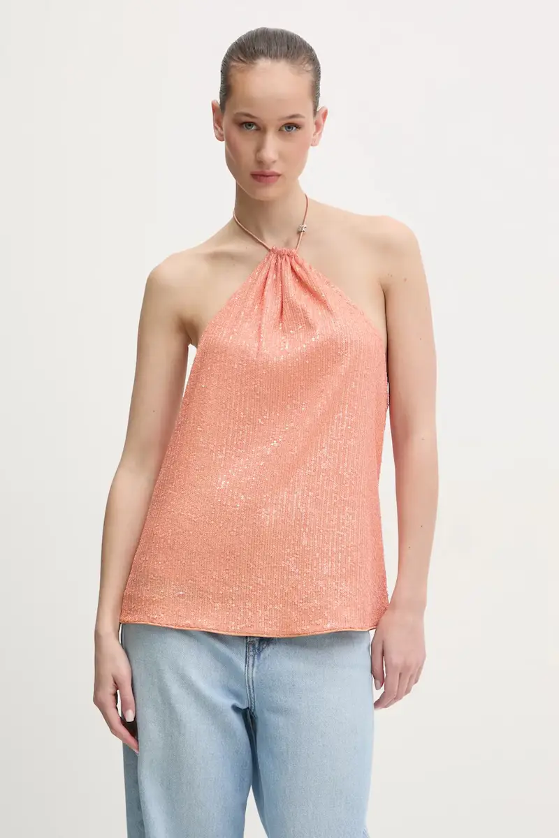 camicetta donna colore arancione 50537010