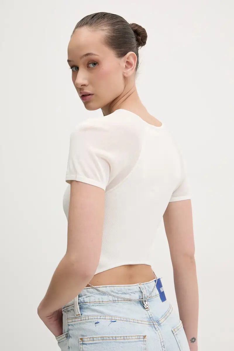 camicetta donna colore beige 50538232