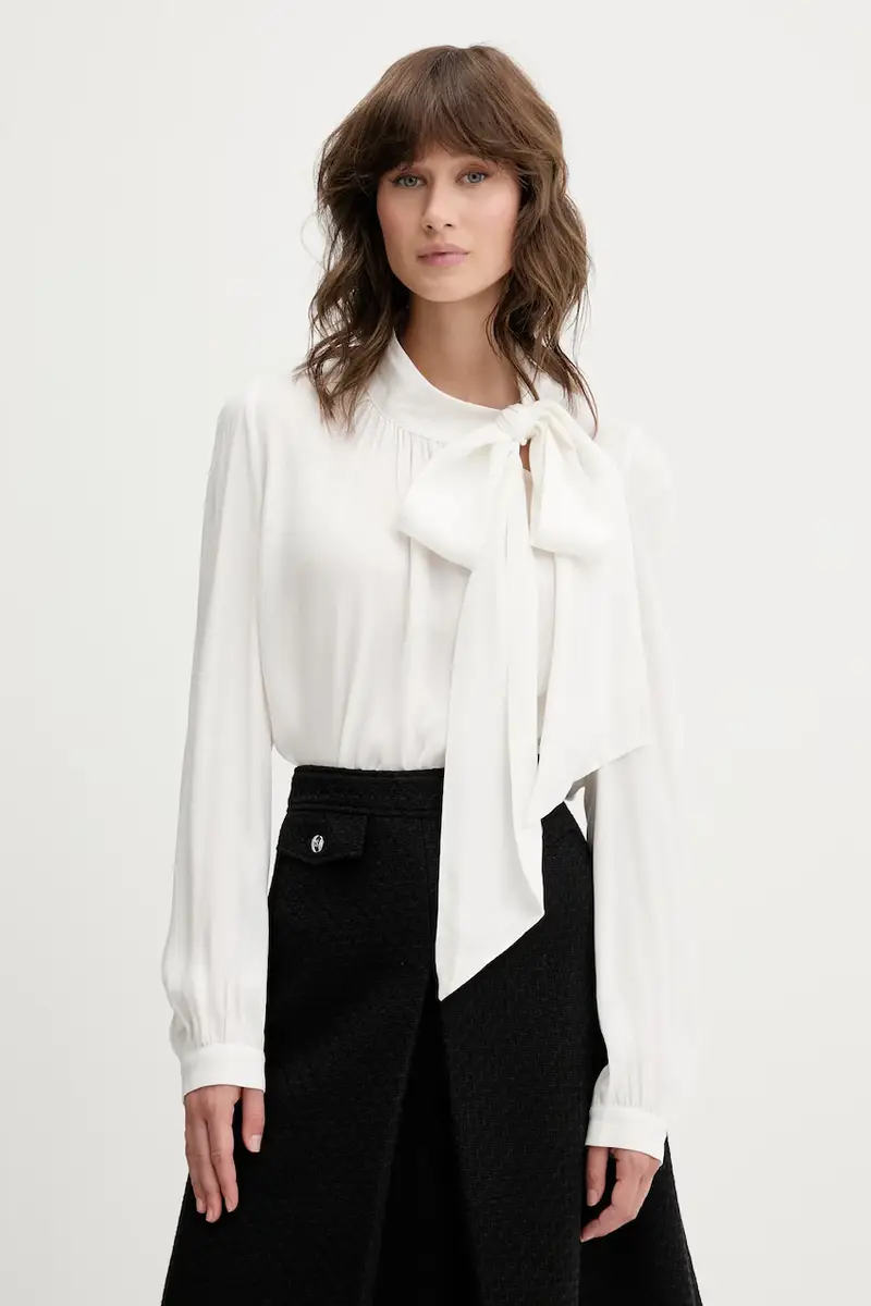 camicetta donna colore beige 50544770 Bianco