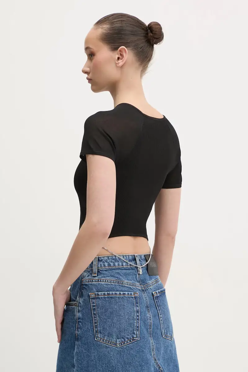 camicetta donna colore nero 50538232 miniatura 3