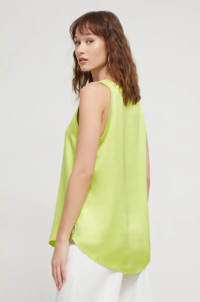 camicetta donna colore verde miniatura 3