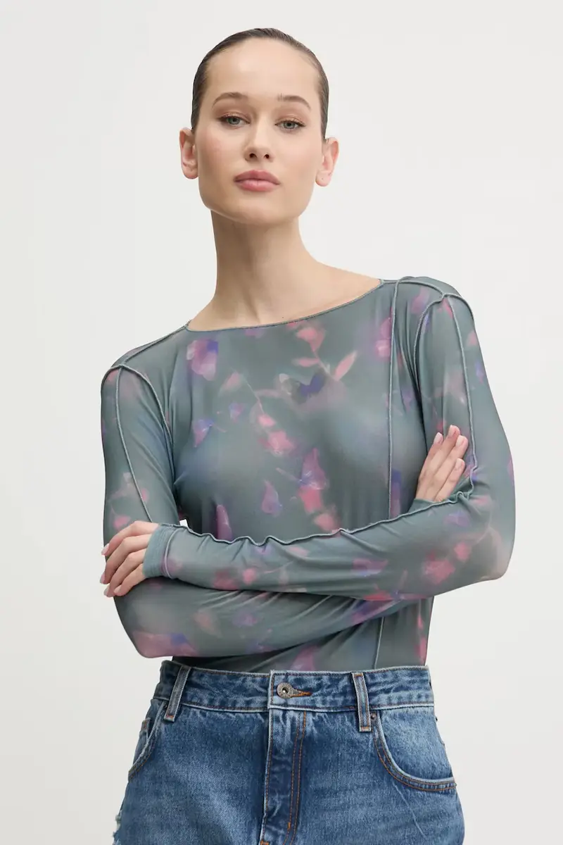 camicetta donna colore verde 50530450