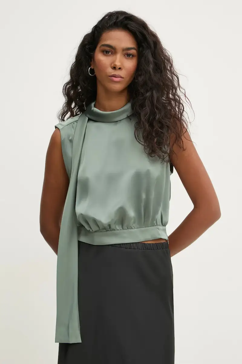 camicetta donna colore verde 50530475