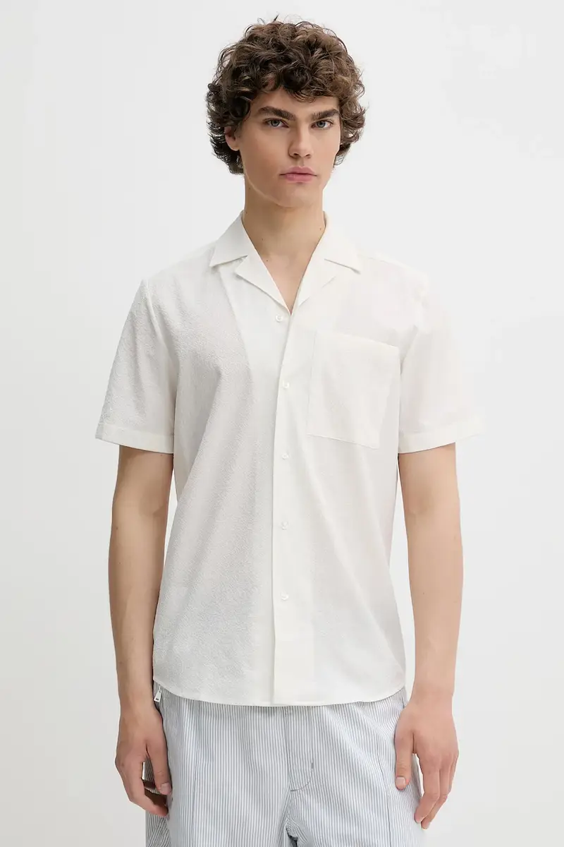 camicia colore beige 50539690