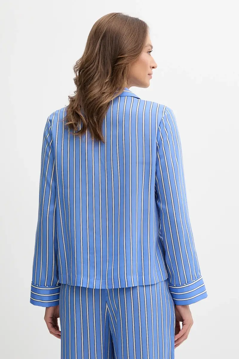 camicia da pigiama donna colore violetto 50544173 miniatura 3