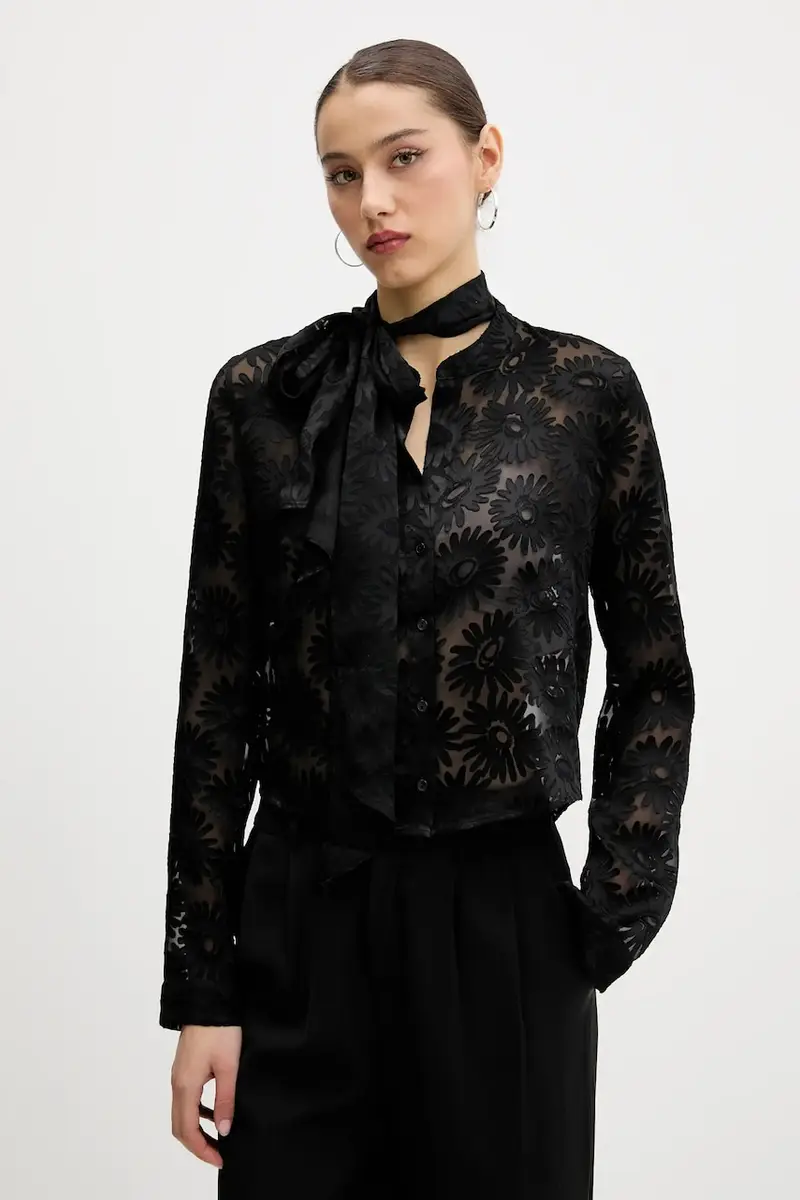 camicia donna colore nero 50538812