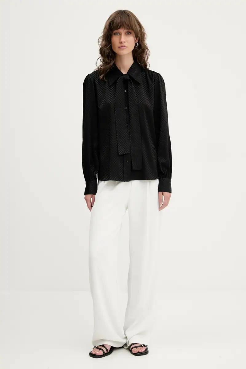 camicia donna colore nero 50543359 miniatura 2