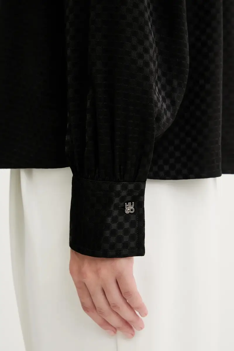 camicia donna colore nero 50543359 miniatura 5