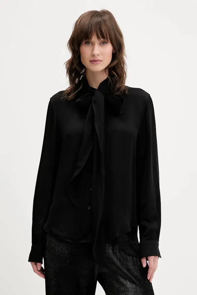 camicia donna colore nero 50550779