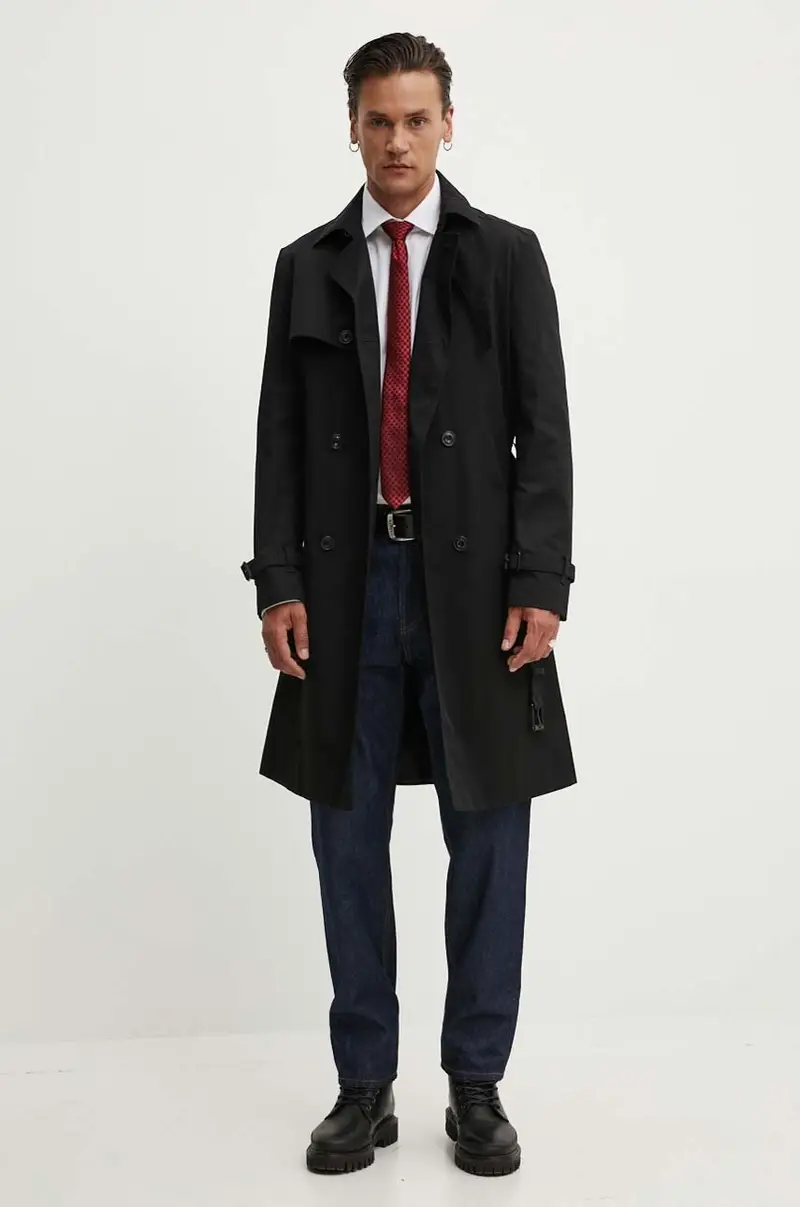 camicia in cotone uomo colore bianco 50519812 miniatura 2