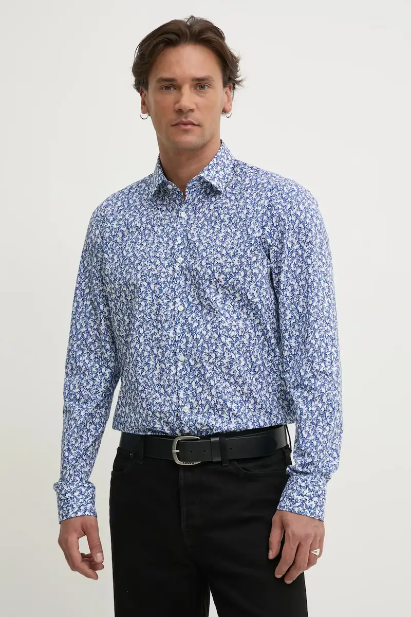 camicia in cotone uomo colore bianco 50534068
