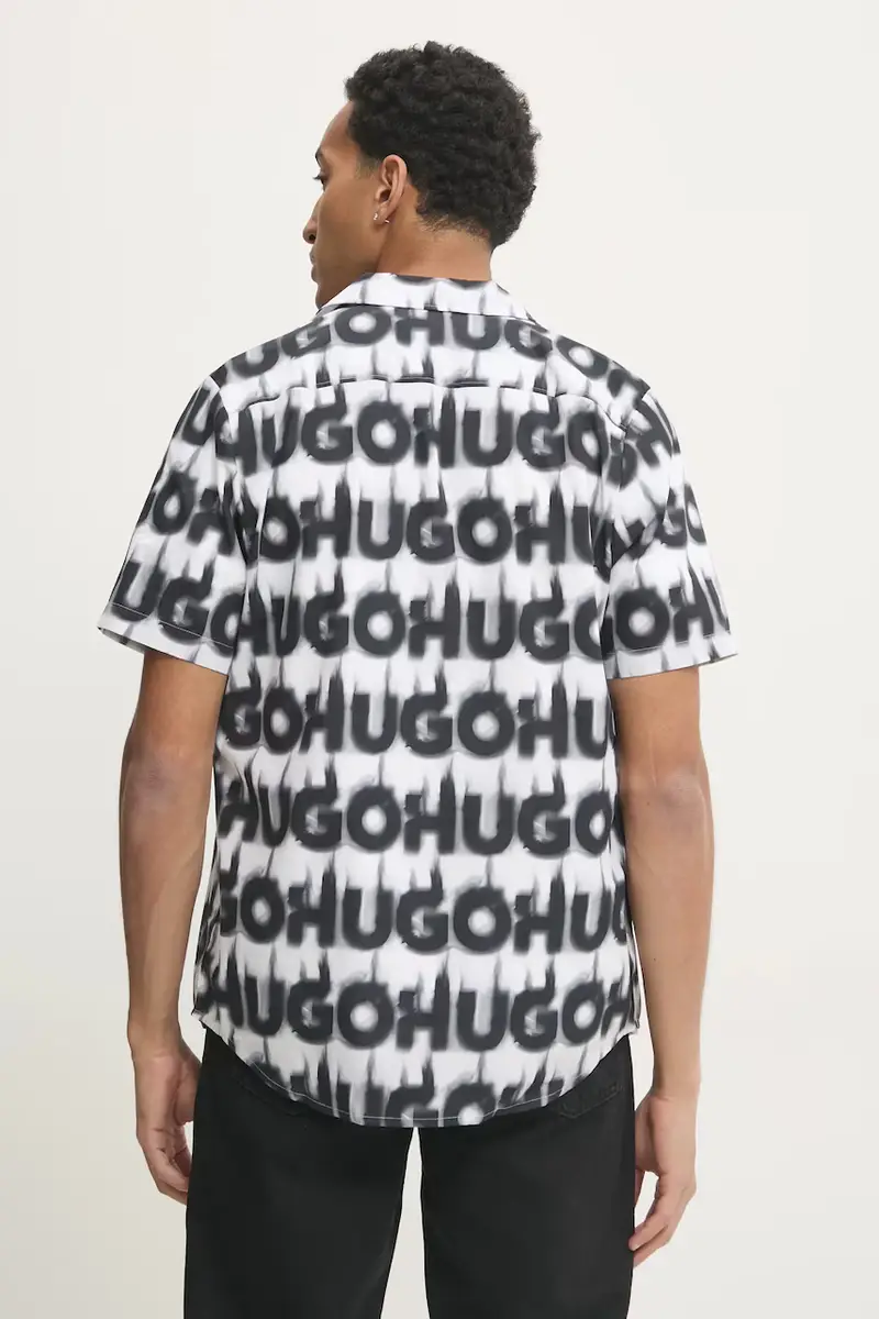 camicia in cotone uomo colore bianco 50534240 miniatura 3