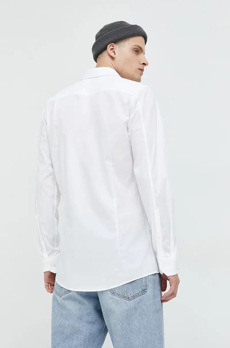 camicia uomo Bianco miniatura 3