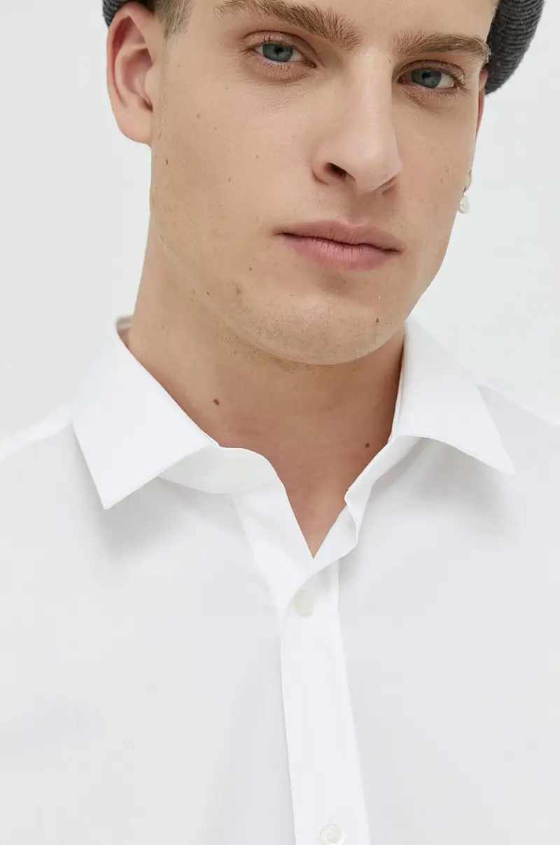 camicia uomo Bianco miniatura 5