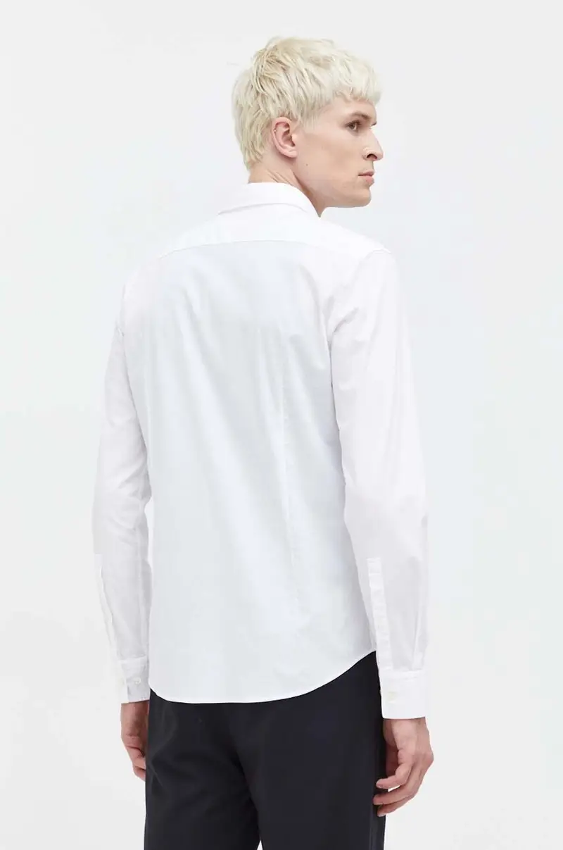 camicia uomo Bianco miniatura 4