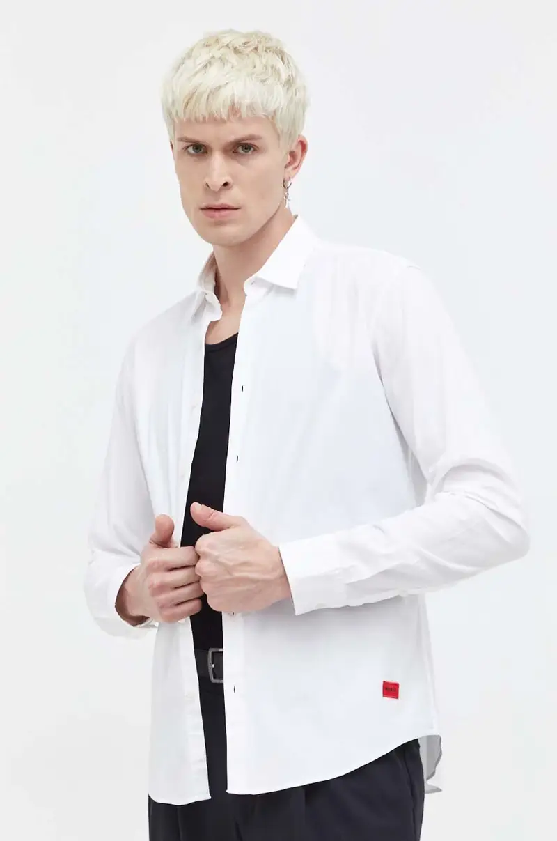 camicia uomo Bianco