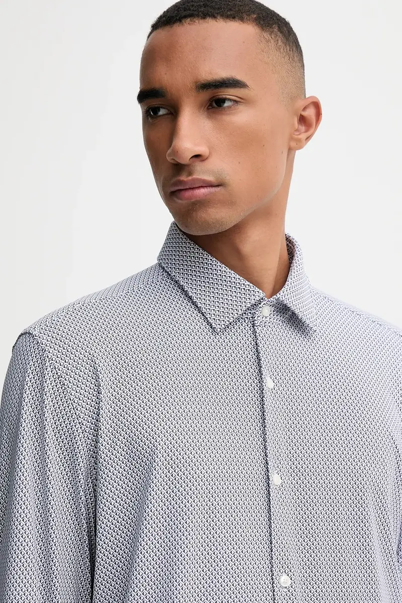 camicia uomo colore bianco 50550524 miniatura 4