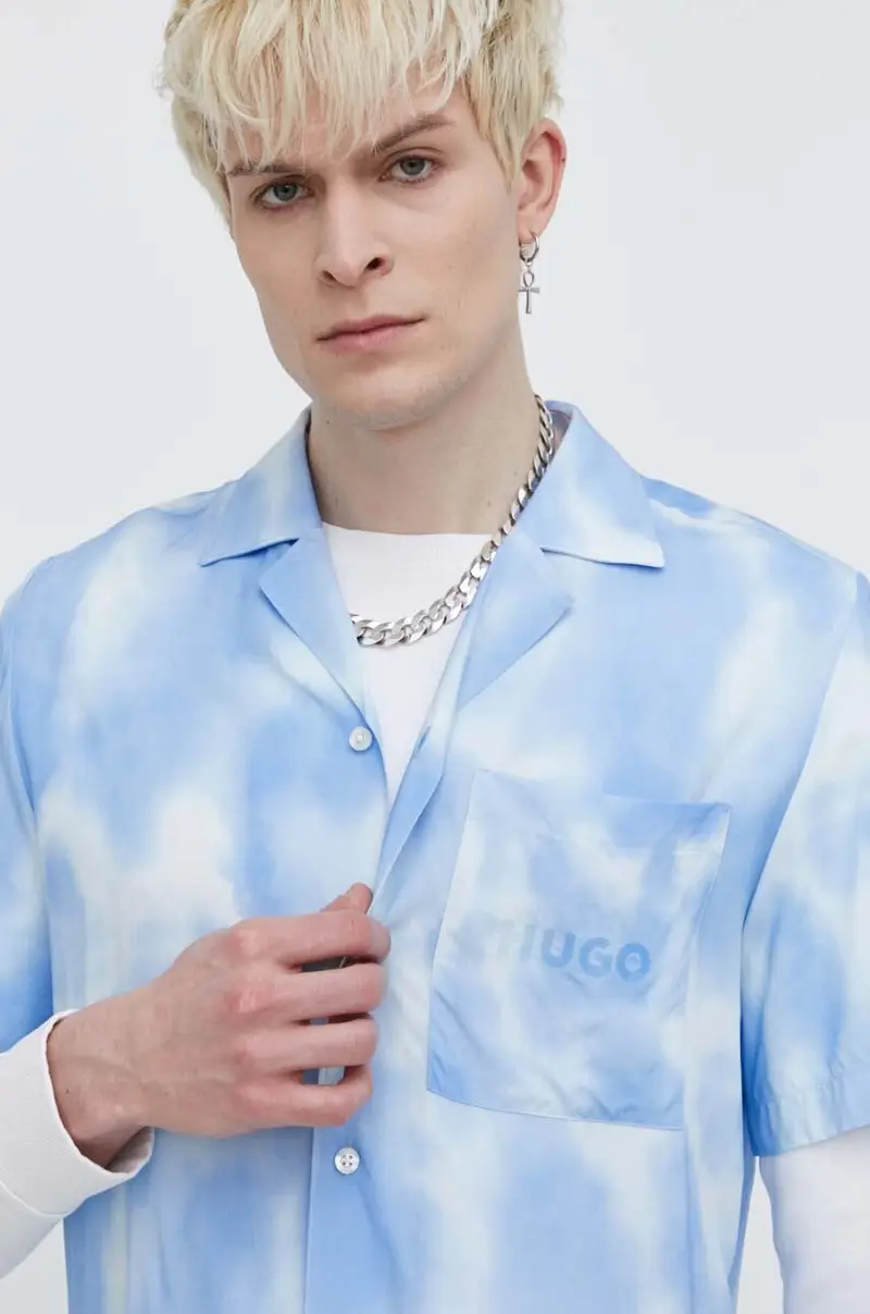 camicia uomo colore blu 50514181