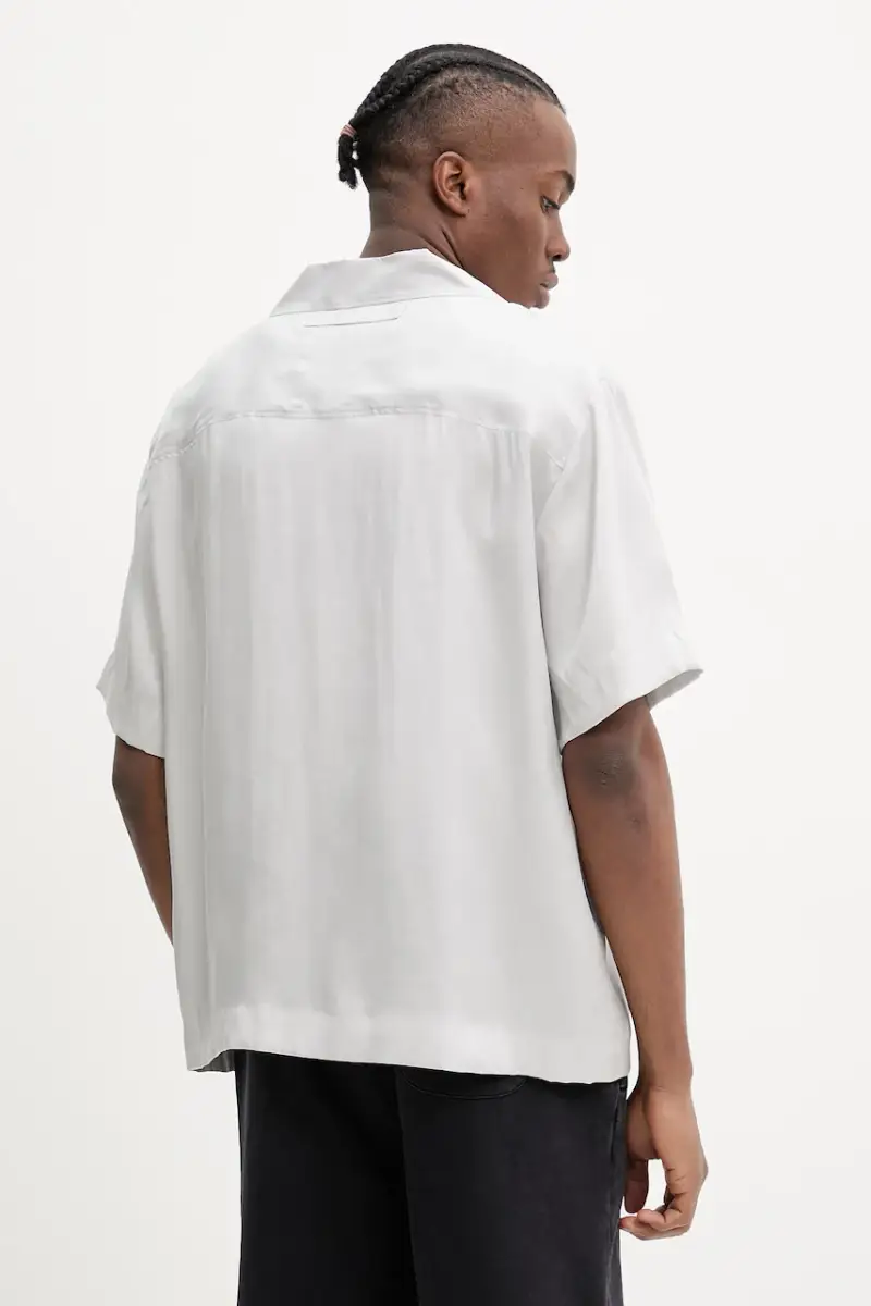 camicia uomo colore grigio 50539342 miniatura 3