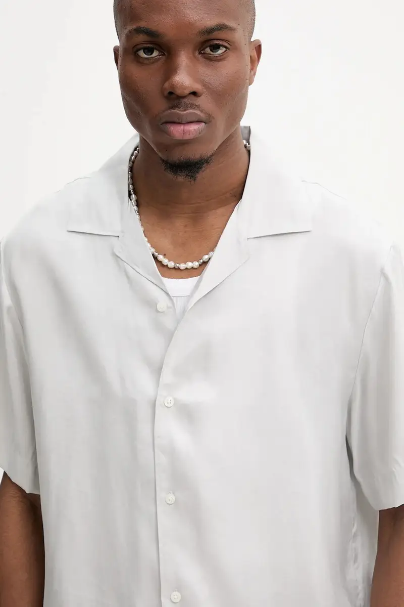 camicia uomo colore grigio 50539342 miniatura 4