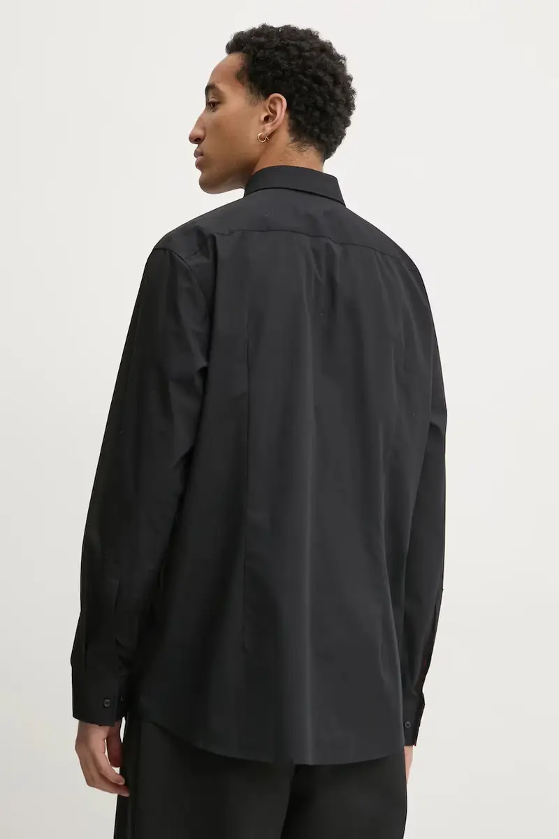 camicia uomo colore nero 50534124 miniatura 3