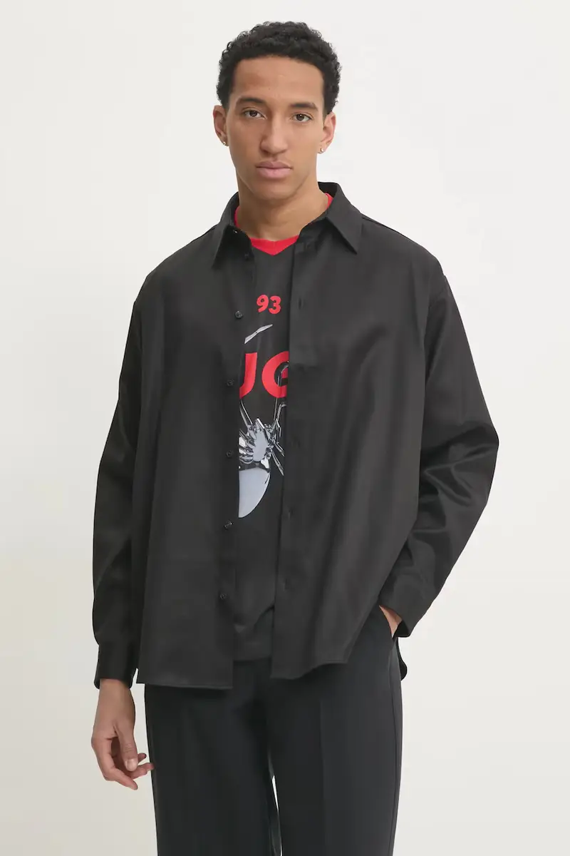 camicia uomo colore nero 50534282