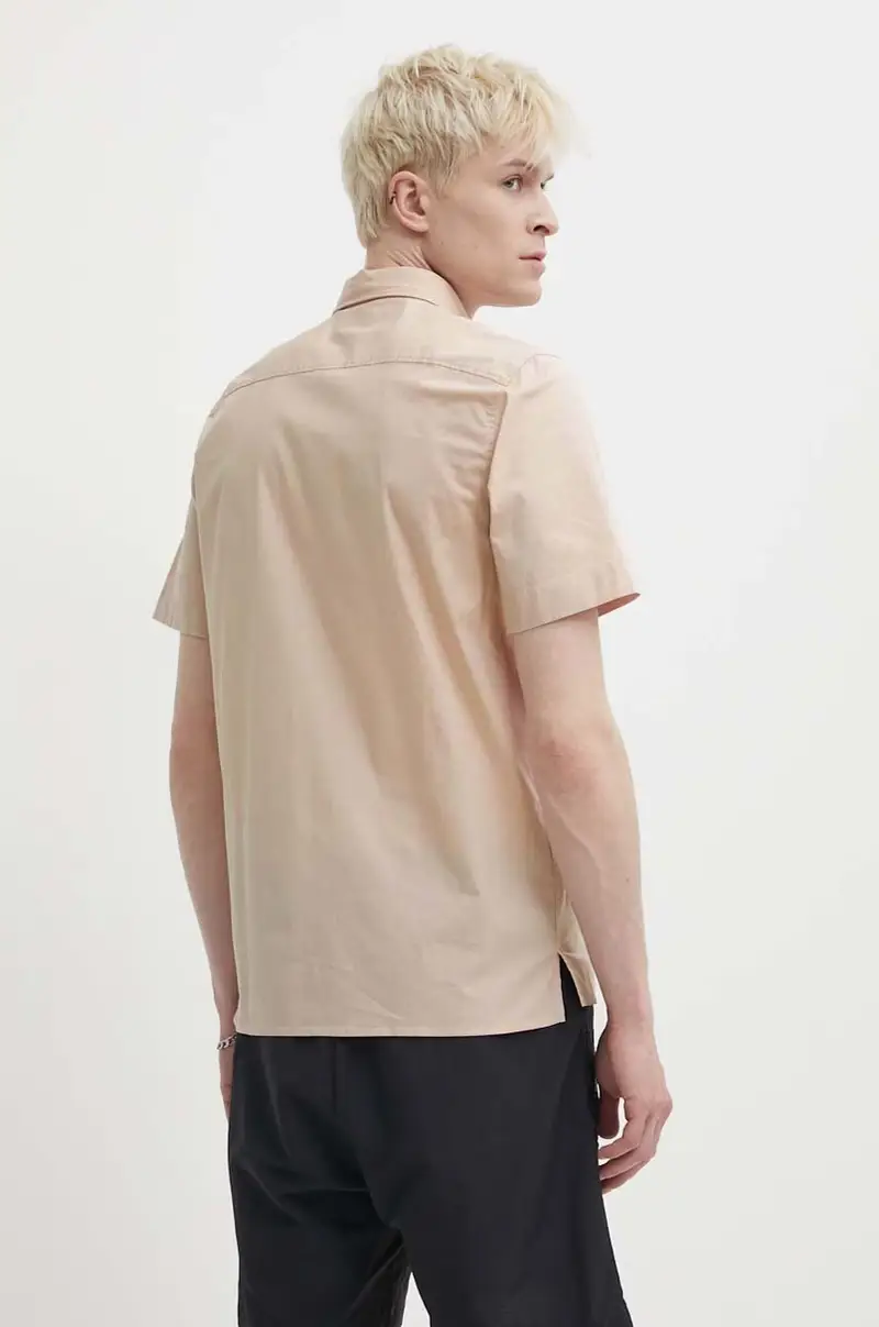 camicia uomo colore nero Rosa miniatura 3