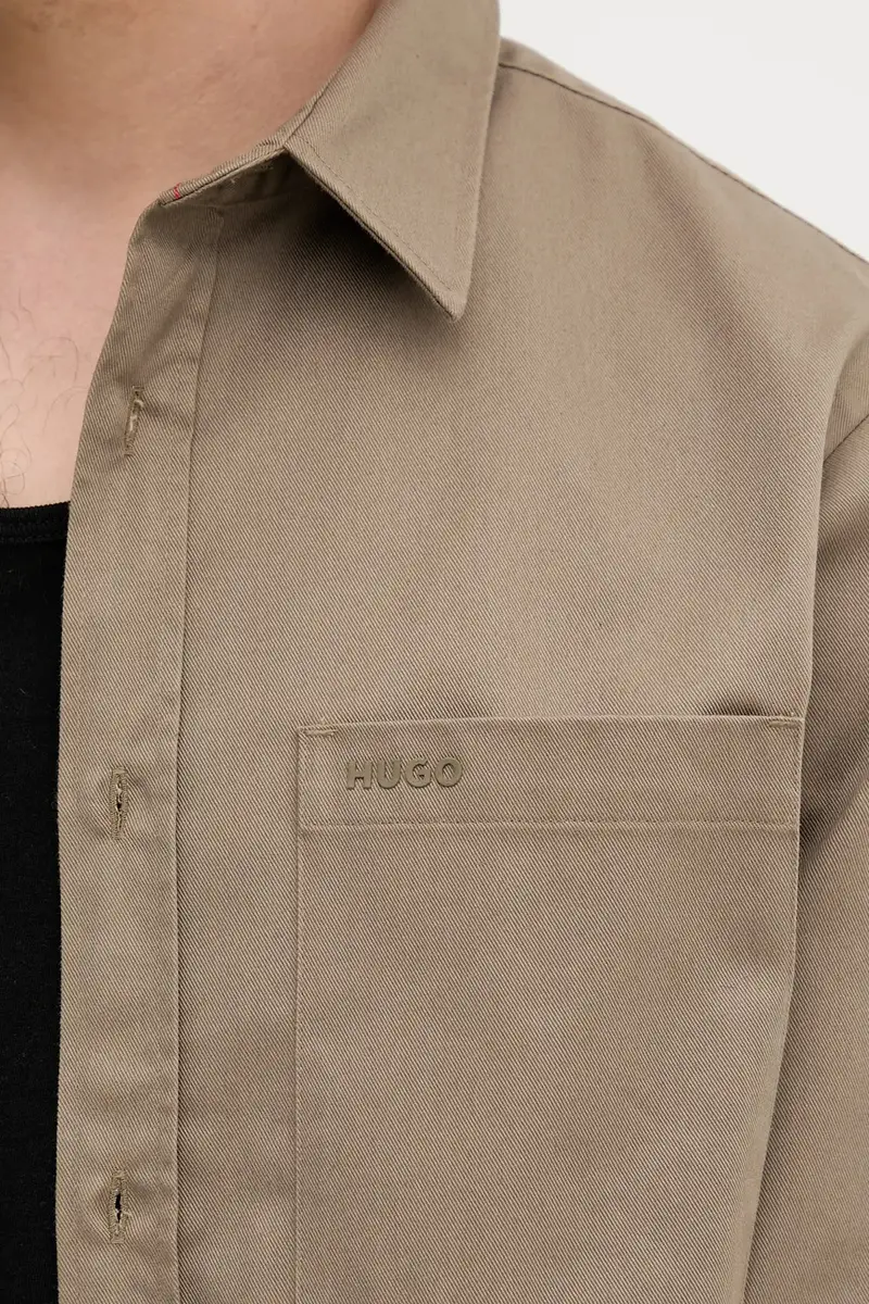 camicia uomo colore verde 50541392 miniatura 5