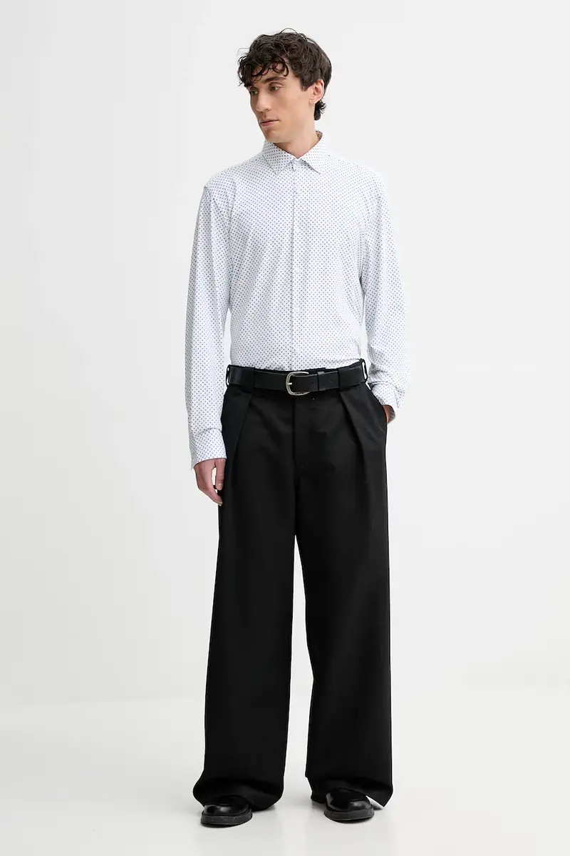 camicia uomo colore verde 50550524 miniatura 2