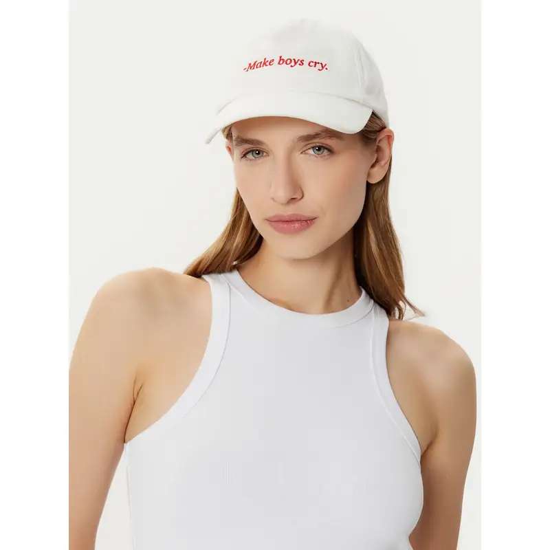 Cappellino HUGO Cara 50533420 Bianco