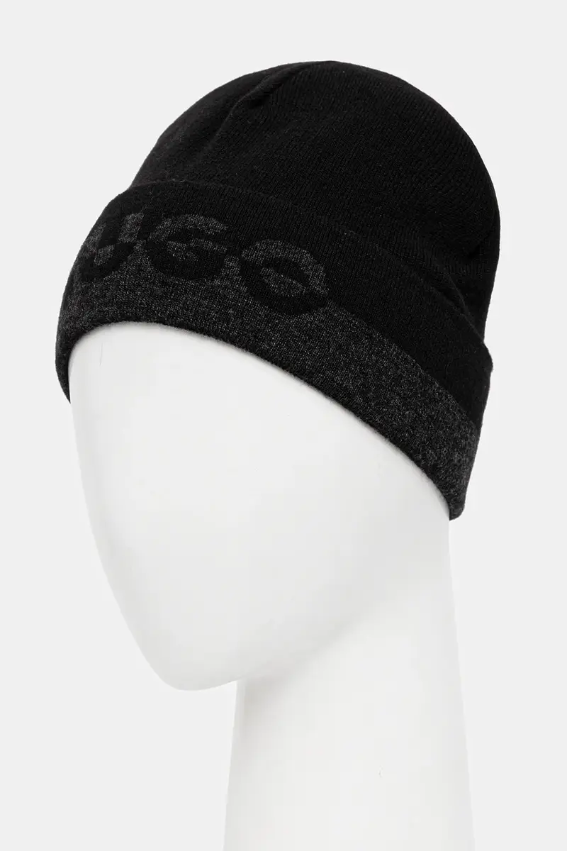 cappello con lana colore nero 50545552 miniatura 2